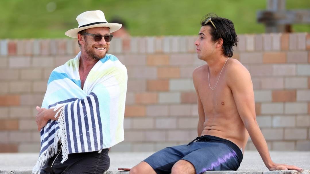 Simon Baker i Claude Blue Baker