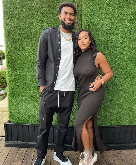 Jordyn Woods i Karl-Anthony Towns