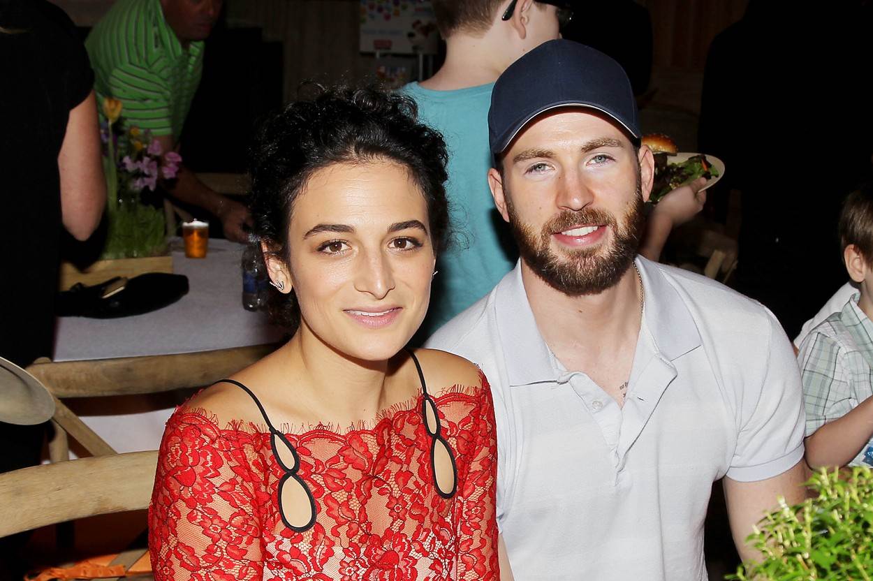 Chris Evans i Jenny Slate