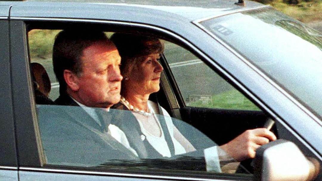 Andrew Parker Bowles i supruga Rosemary Pitman