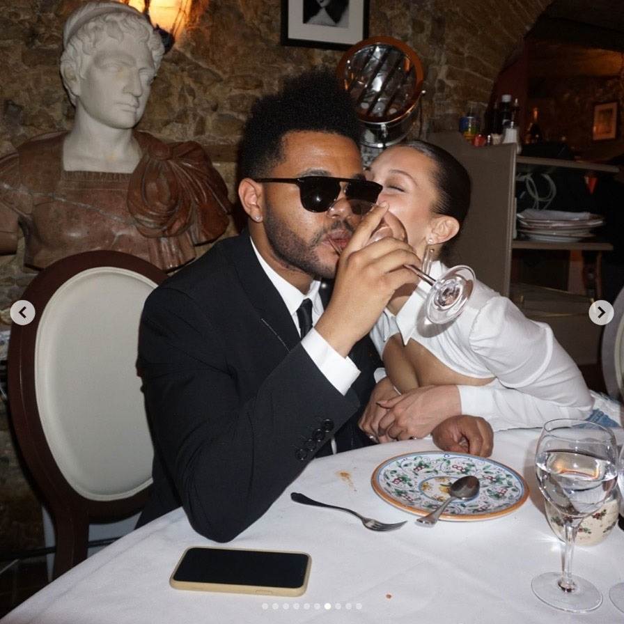 Bella Hadid i The Weeknd