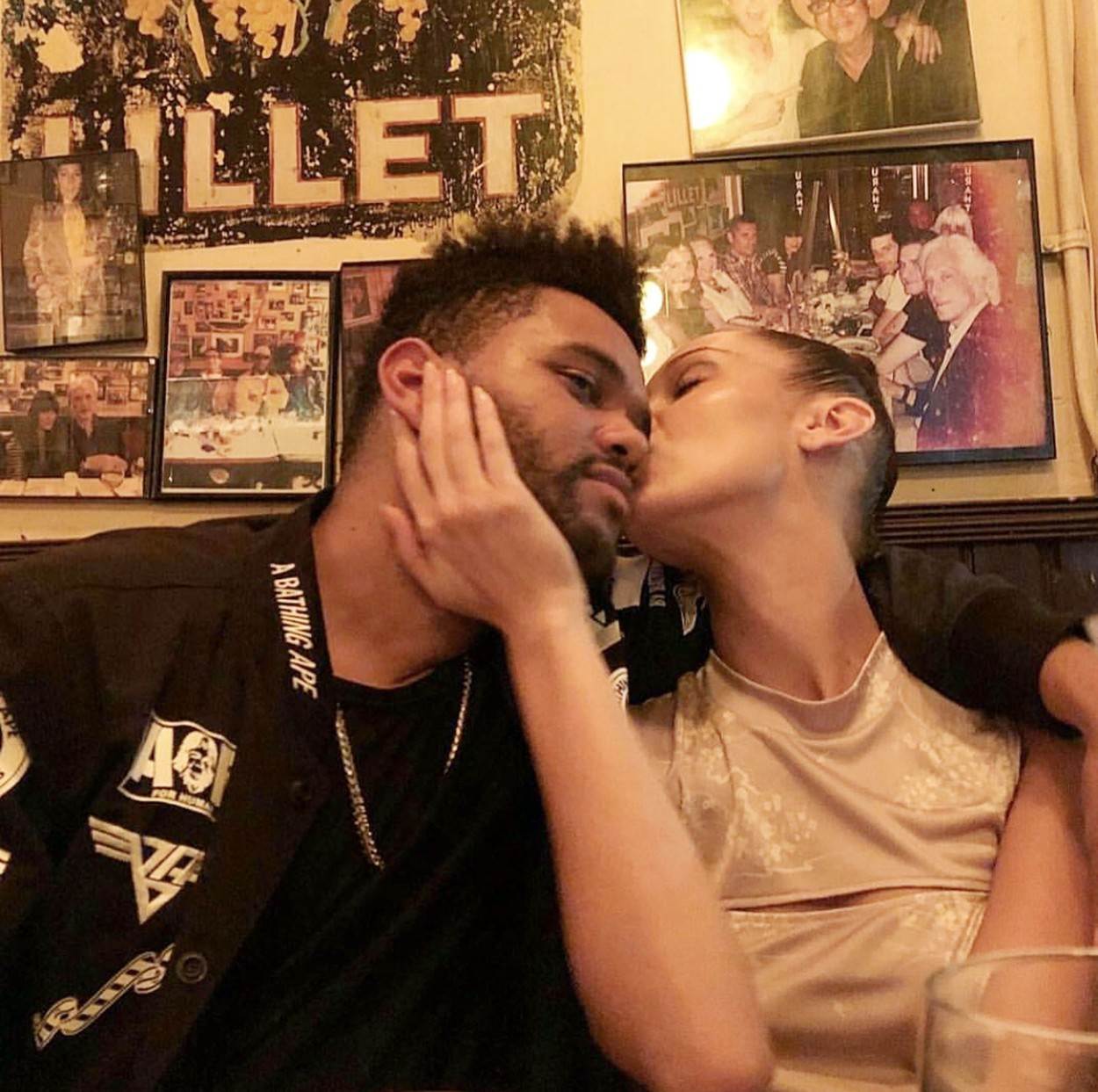 The Weeknd i Bella Hadid