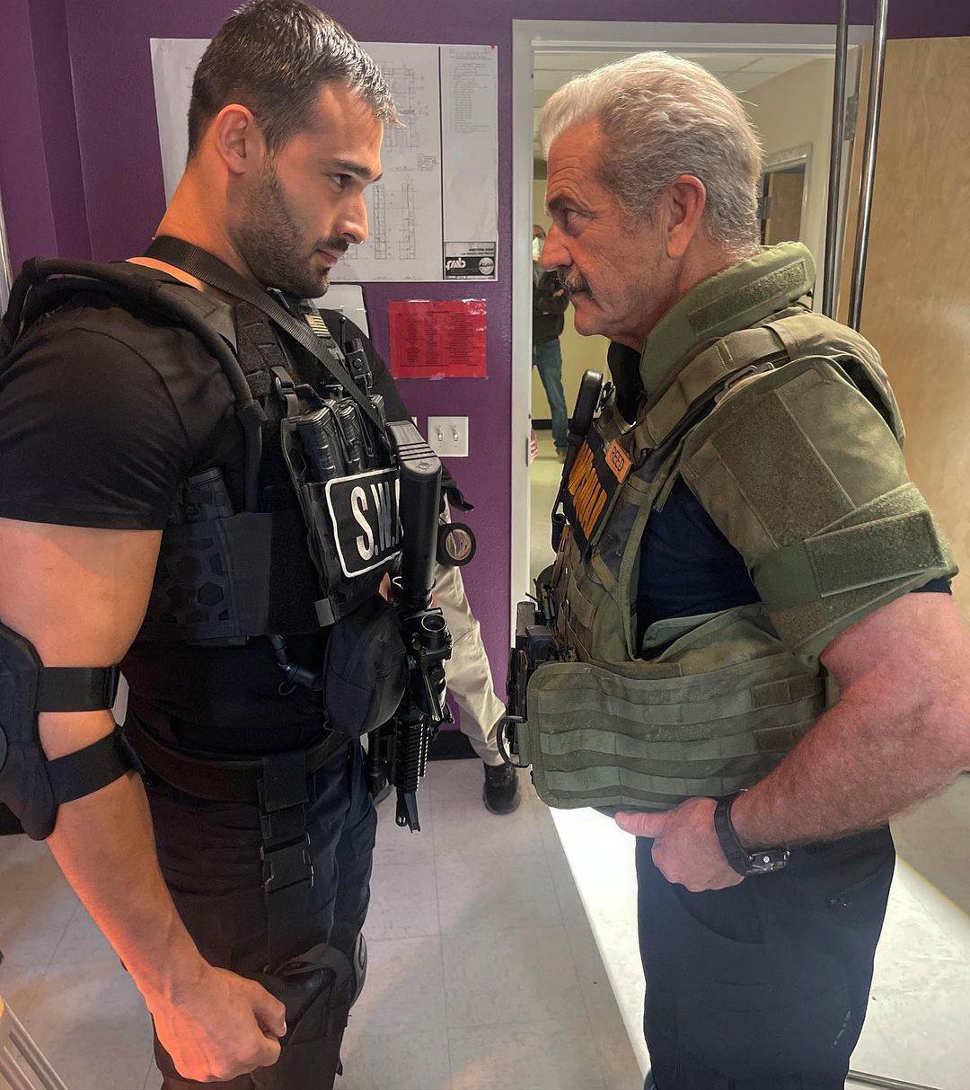 Sam Asghari i Mel Gibson