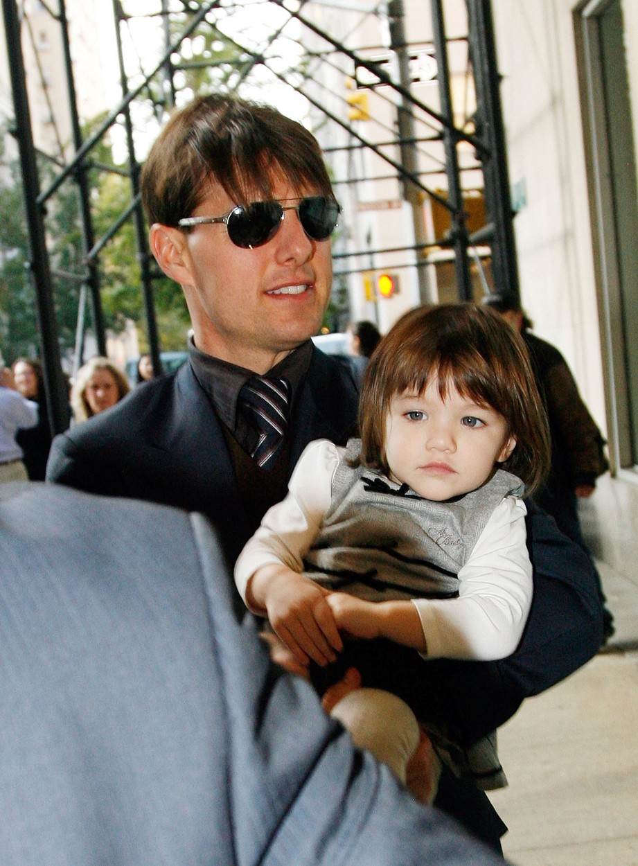 Suri Cruise i Tom Cruise