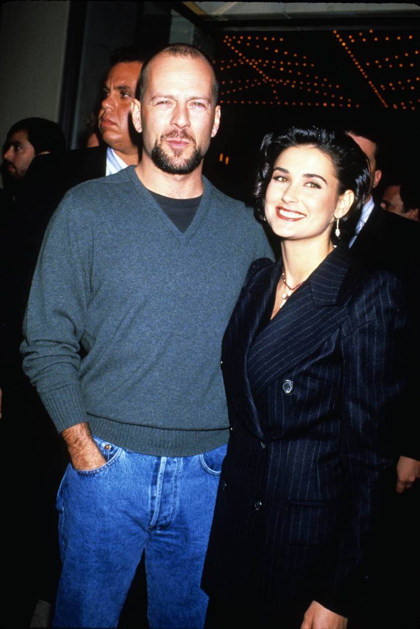 Demi Moore i Bruce Willis