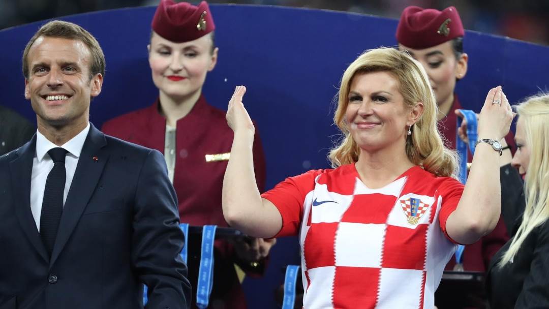 Kolinda Grabar Kitarović na Svjetskom nogometnom prvenstvu 2018. godine