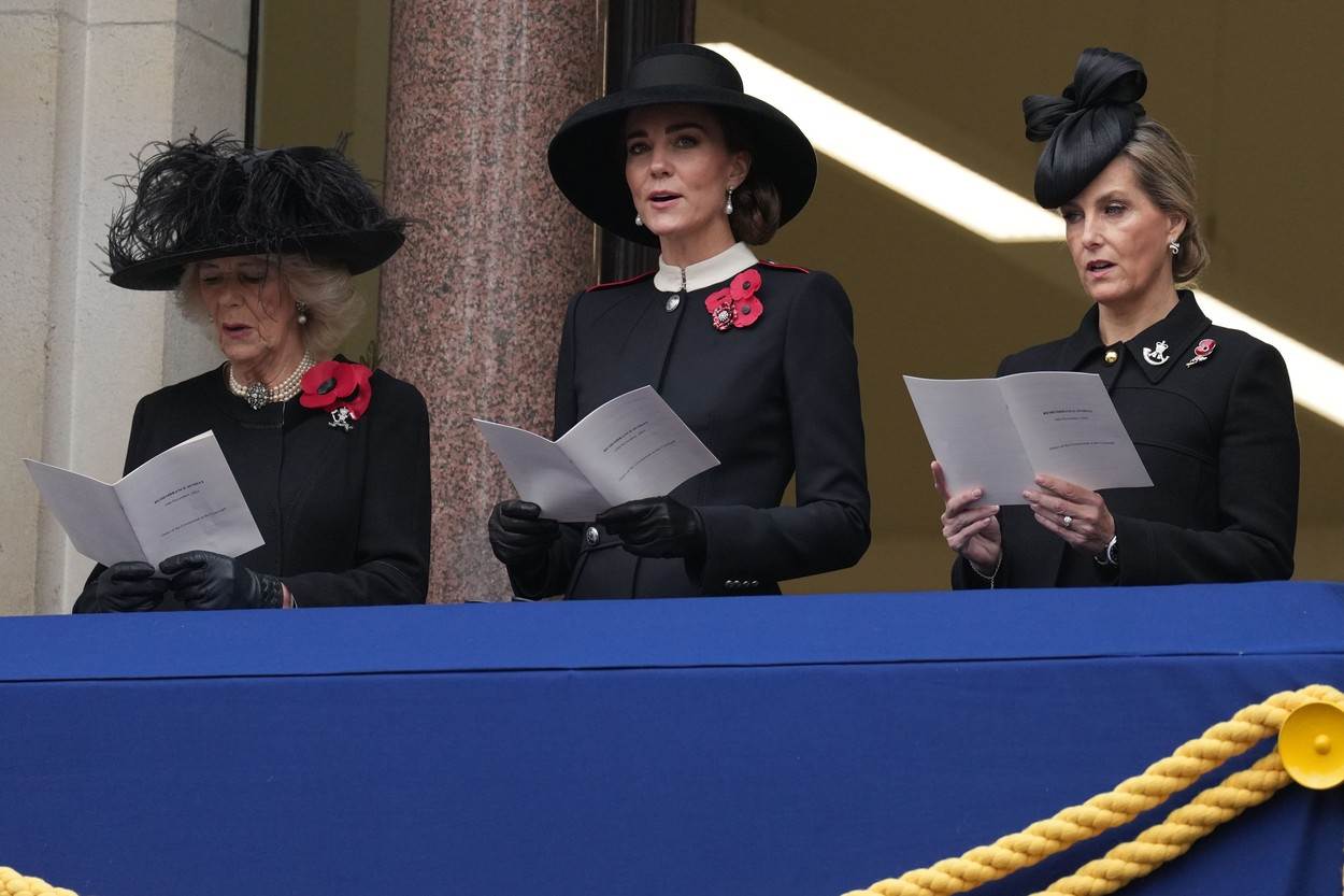 Kate Middleton, Camilla Parker Bowles i Sophie Helen Rhys-Jones