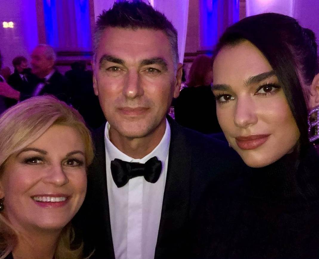 Kolinda Grabar Kitarović, Dua Lipa