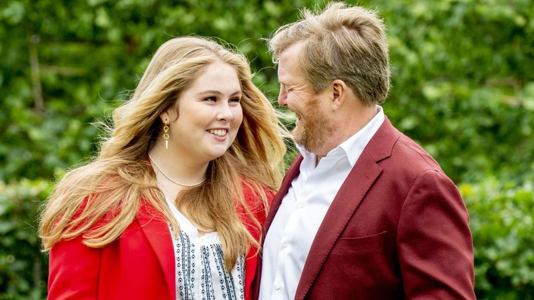 Princeza Catharina-Amalia i kralj Willem-Alexander