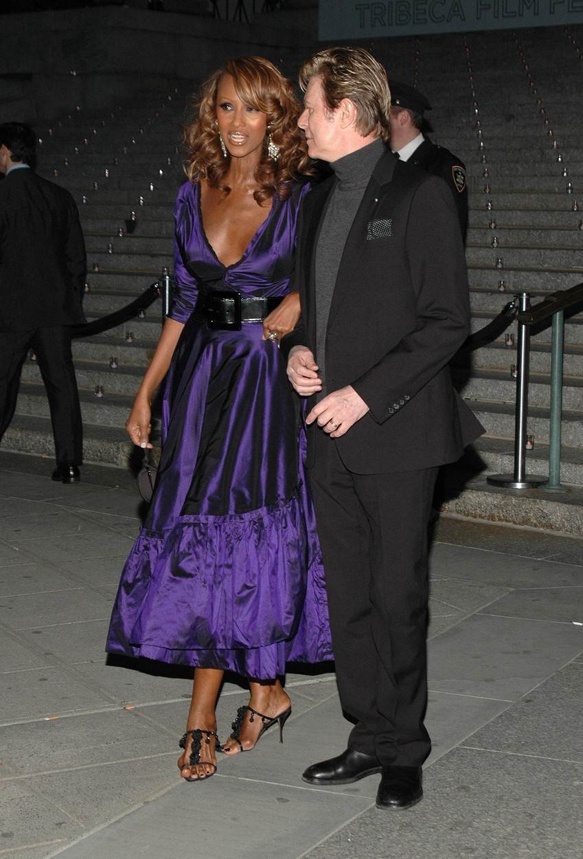 Iman Abdulmajid i David Bowie