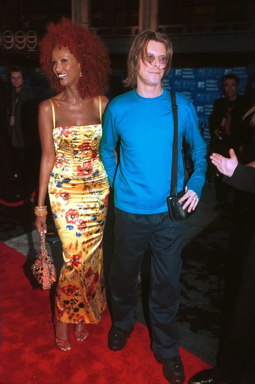 Iman Abdulmajid i David Bowie