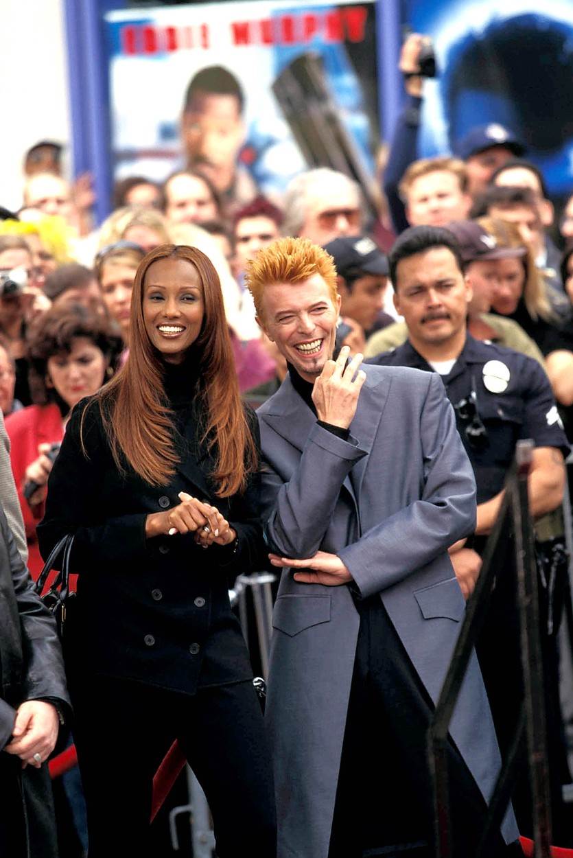 Iman Abdulmajid i David Bowie