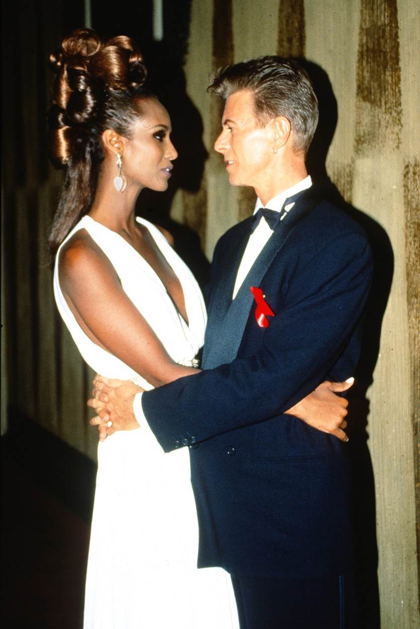 Iman Abdulmajid i David Bowie