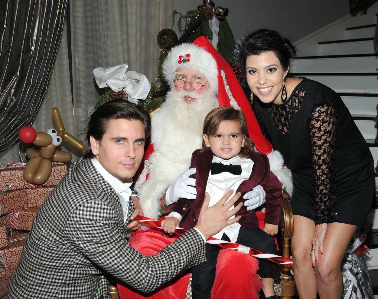 Mason Disick, Scott Disick i Kourtney Kardashian