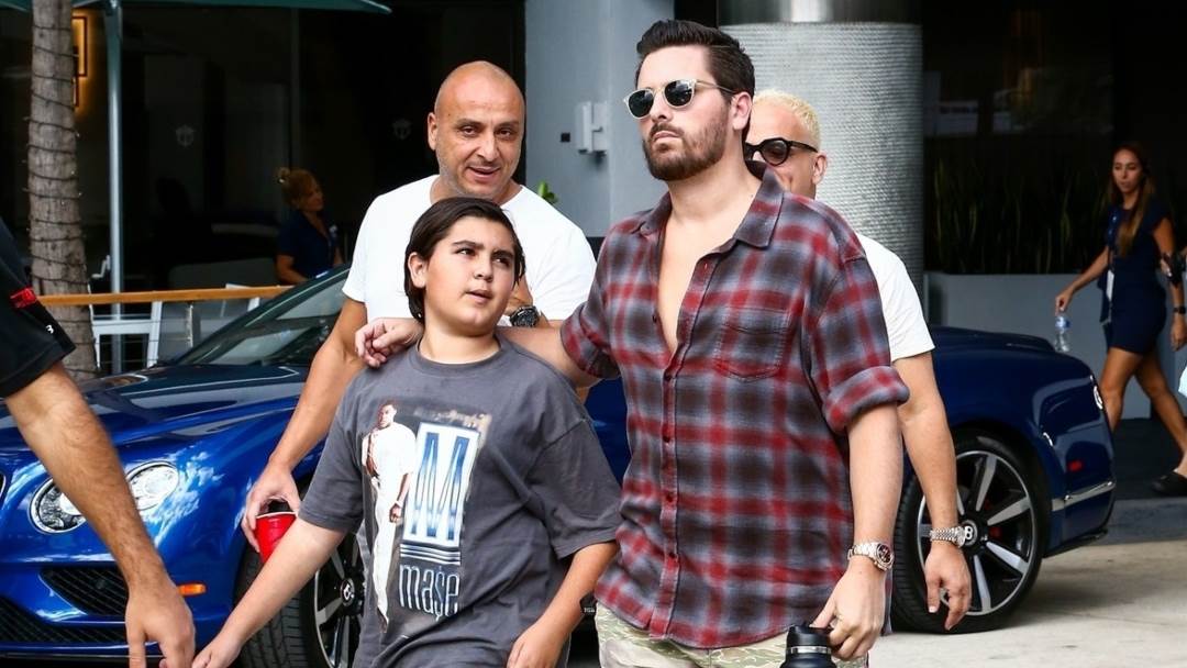 Scott Disick i Mason Disick