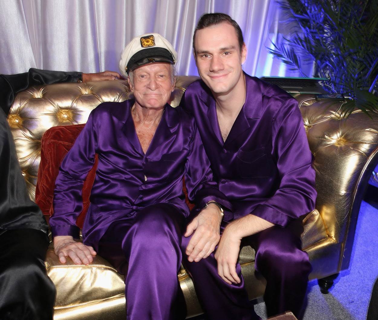 Cooper Hefner i Hugh Hefner