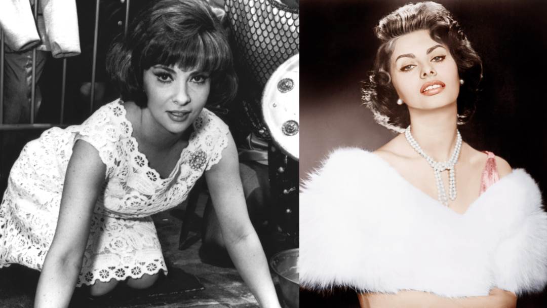 Gina Lollobrigida i Sophia Loren