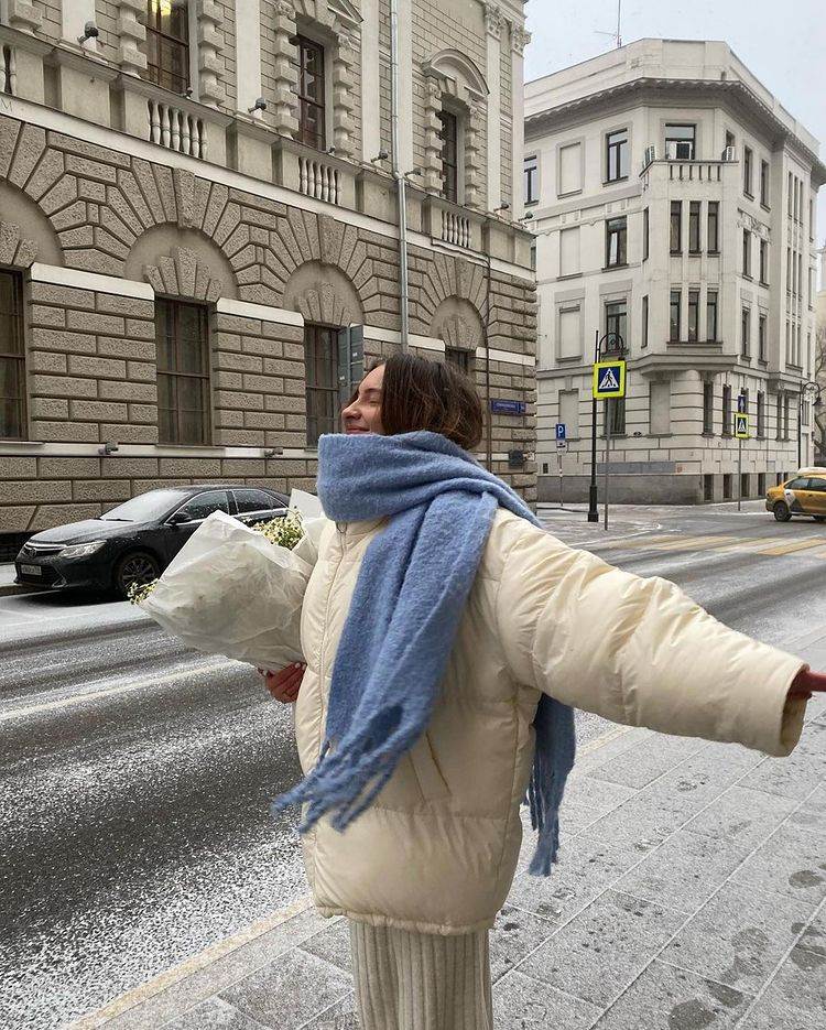 Žena na snijegu