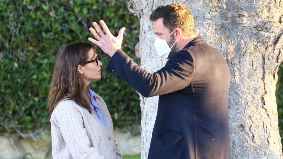Ben Affleck i Jennifer Garner pričaju