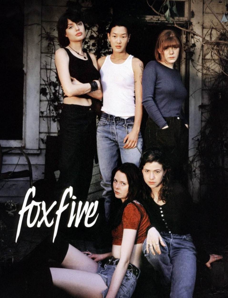 Jenny Shimizu i Angelina Jolie u filmu Foxfire