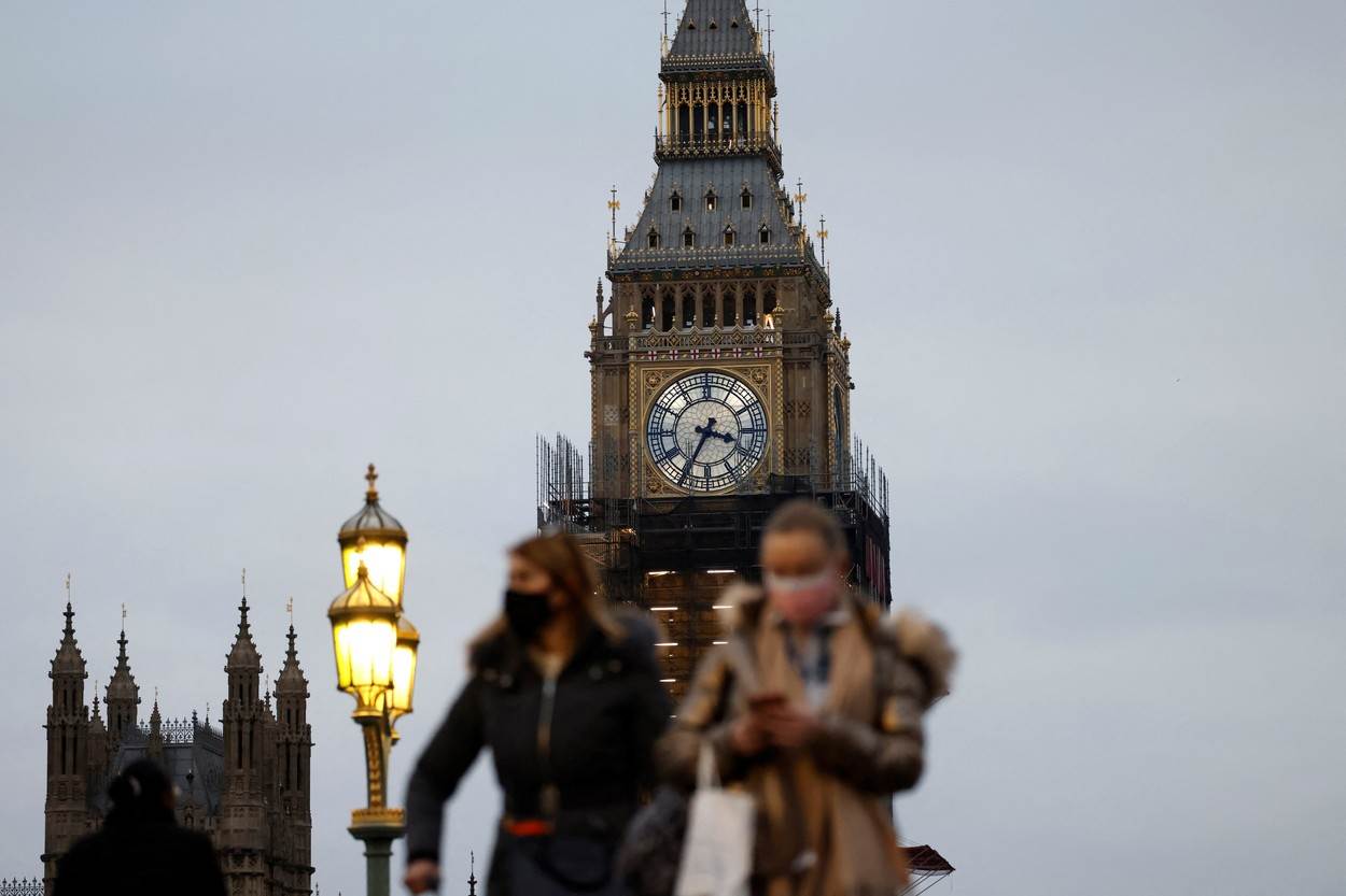 Big Ben bez skela