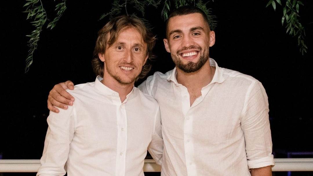 Luka Modrić i Mateo Kovačić su dobri prijatelji.