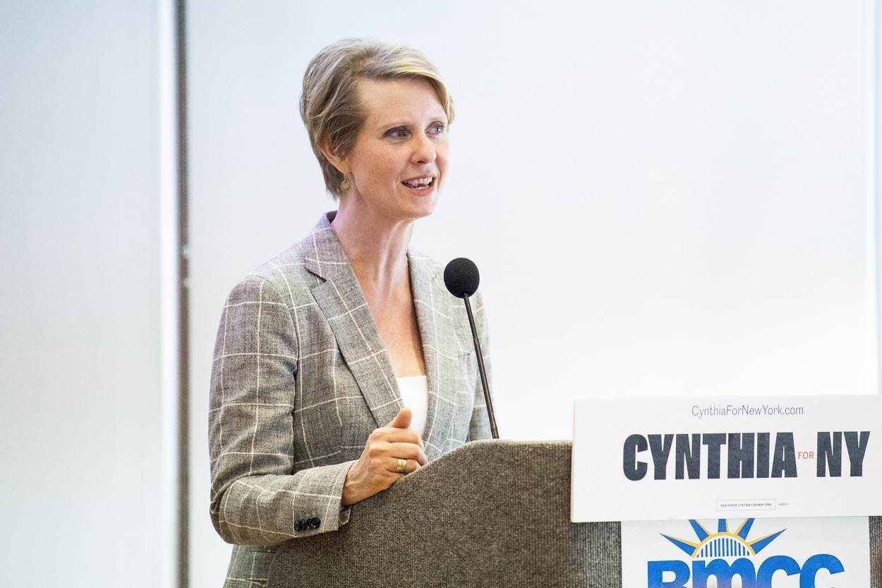 Cynthia Nixon u kampanji za guvernerku New Yorka