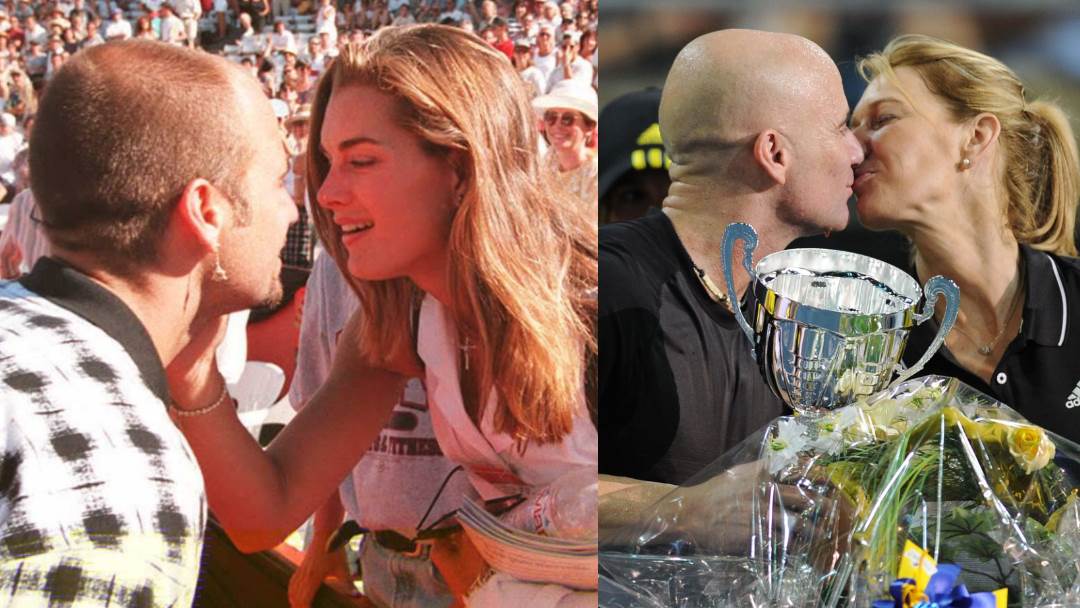 Steffi Graf i Andre Agassi upoznali su se kada se on razveo od Brooke Shields