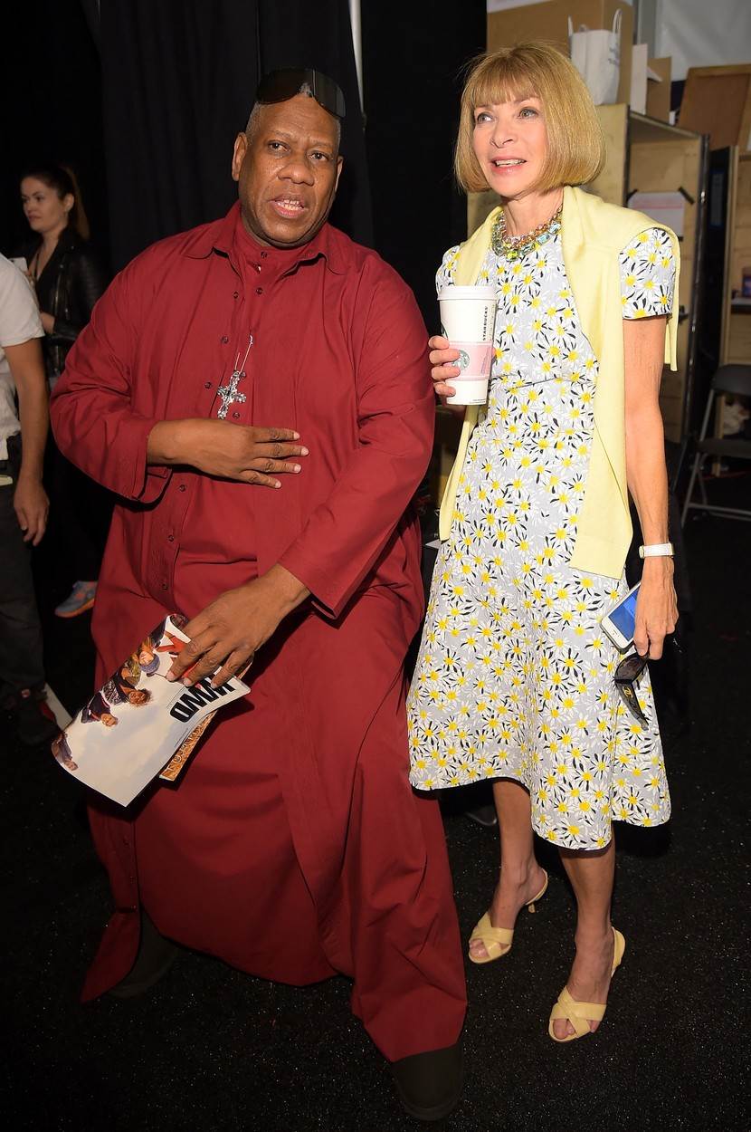 Andre Leon Talley i Anna Wintour posvađali su se tri godine prije njegove smrti