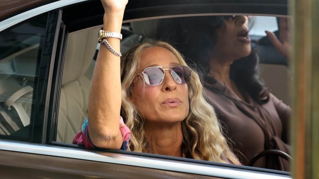 Sarah Jessica Parker na snimanju serije 'And Just Like That' koristi Dior sjajilo