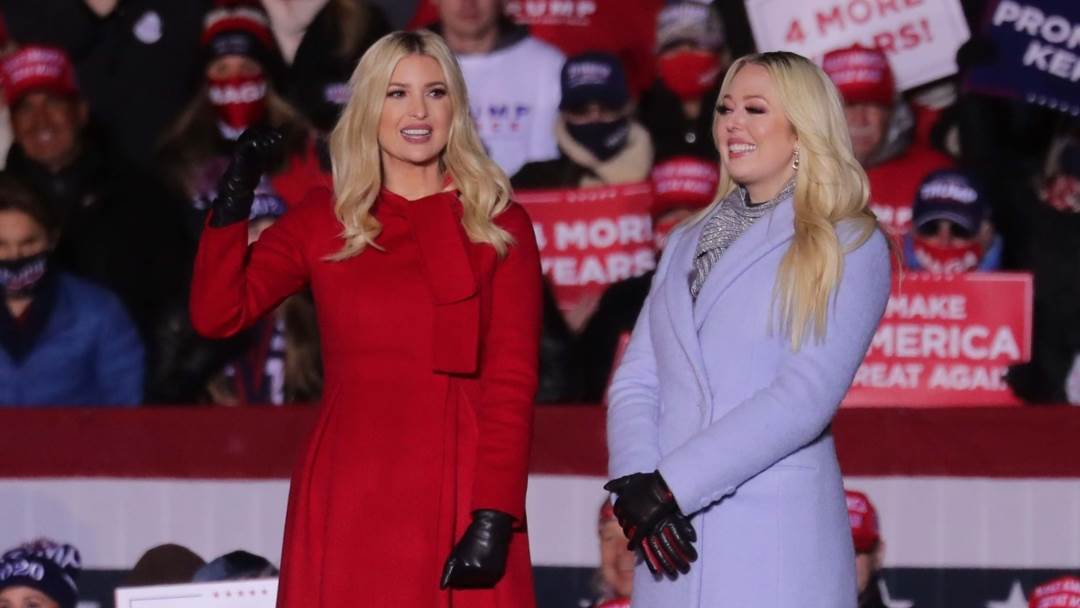 Tiffany i Ivanka Trump na inauguraciji