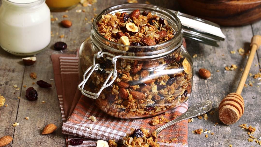 Granola je jako kalorična