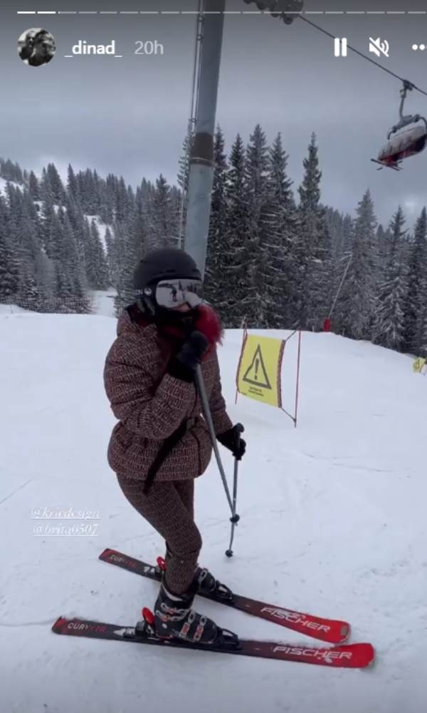 Skijaško odijelo domaće dizajnerske kuće Krie dizajn