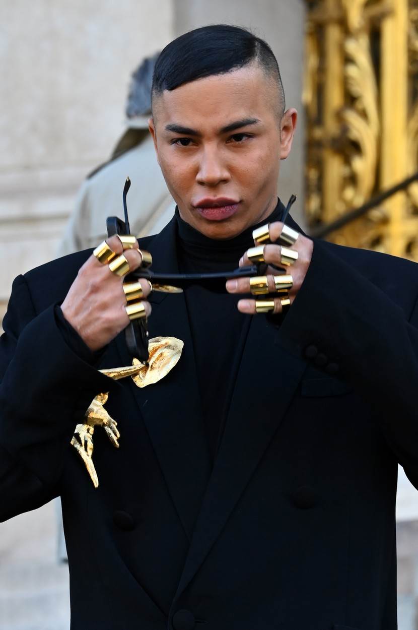 Olivier Rousteing je stradao 2020. u eksploziji kamina.