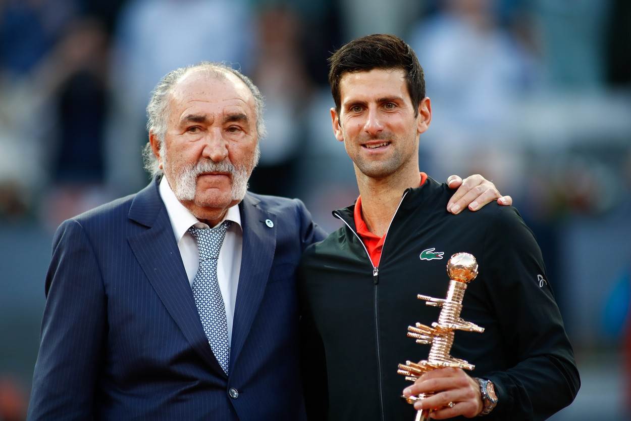 Ion Tiriac i Novak Đoković