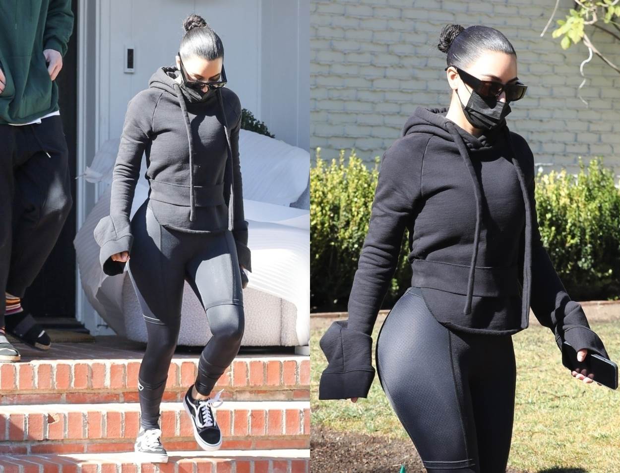 Kim Kardashian na Beverly Hillsu s Peteom Davidsonom u sportskom izdanju