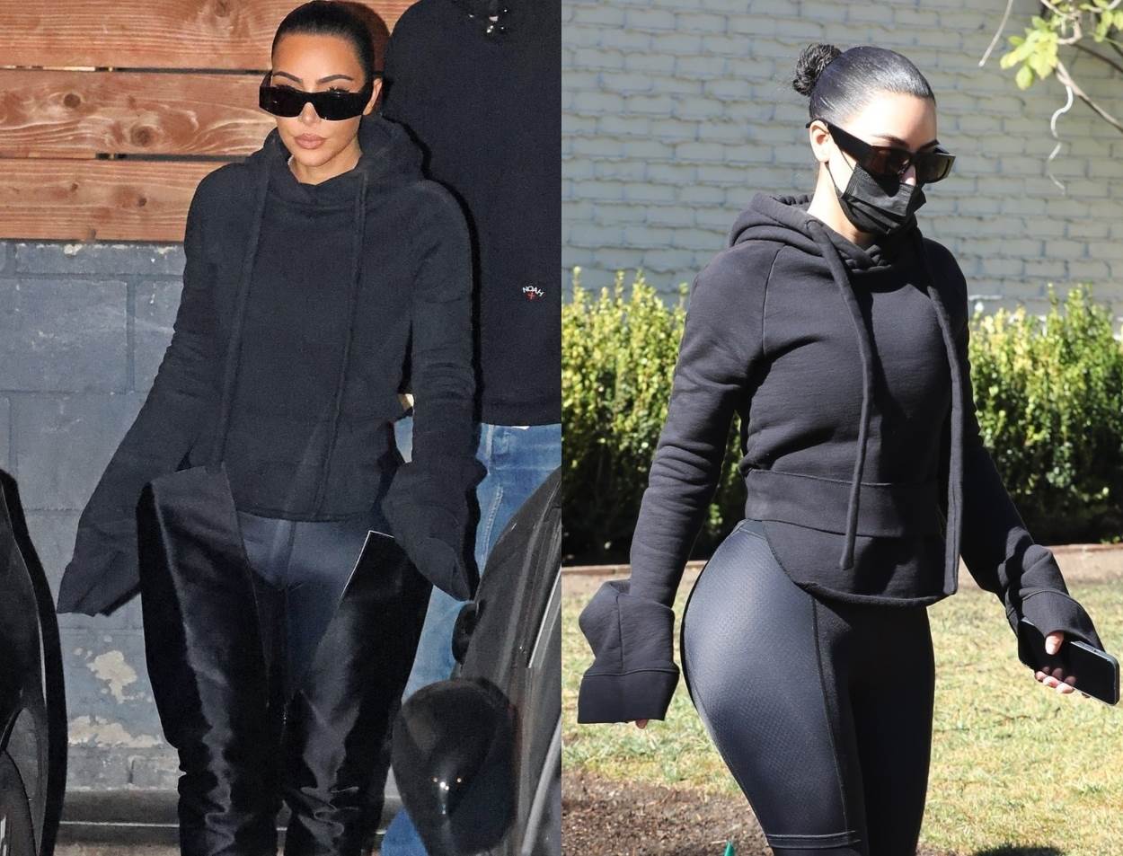 Kim Kardashian u Vetements hoodici na Beverly Hillsu