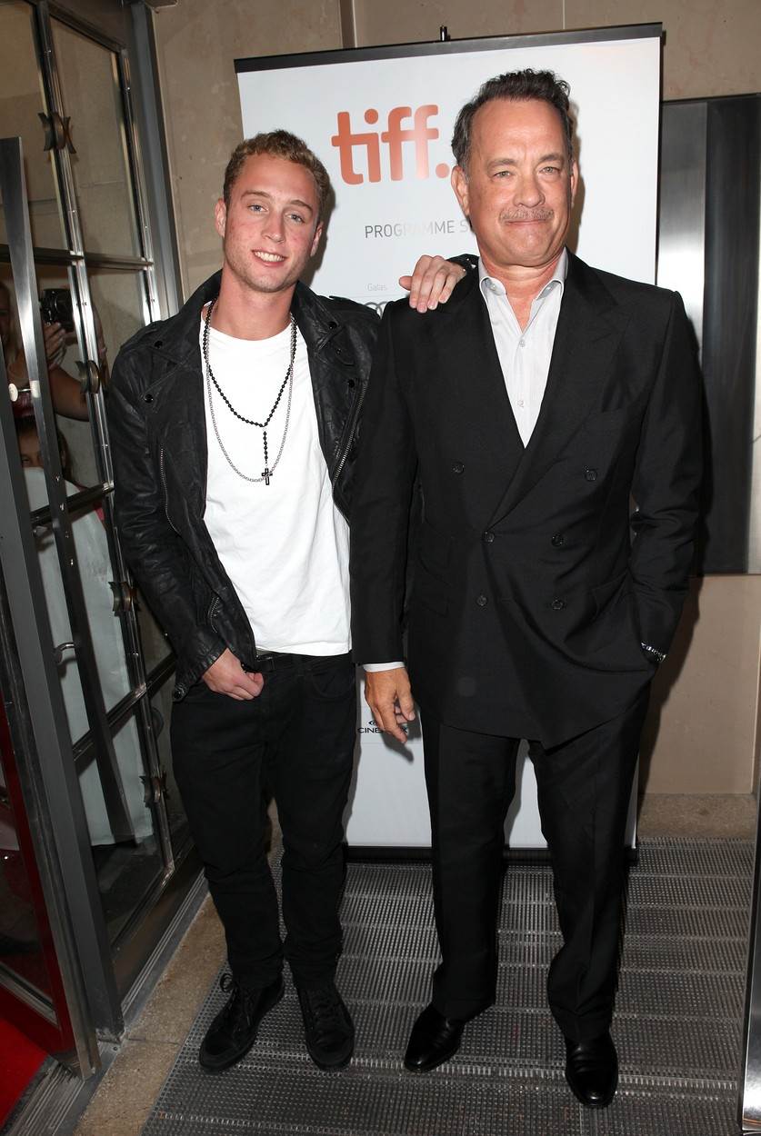 Tom Hanks sa sinom Chetom Hanksom