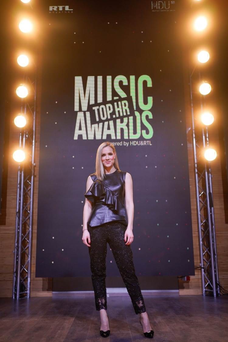 Ana Radišić voditeljica je dodjele 'Top.HR Music Awards'