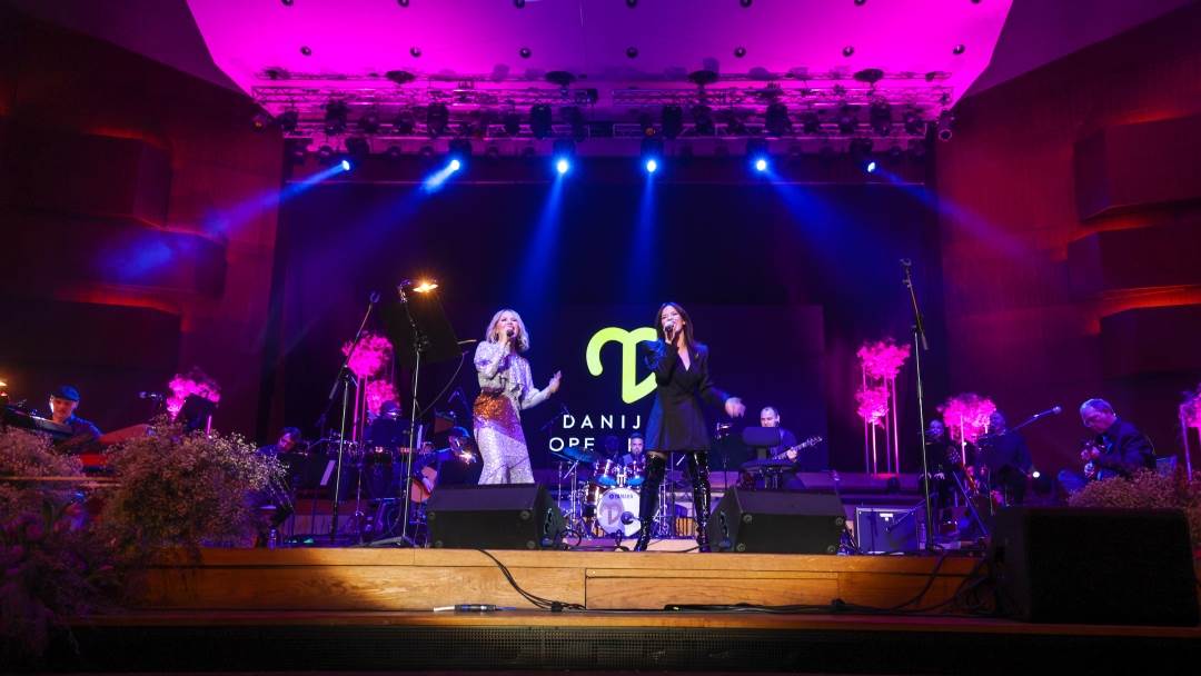 Danijela Martinović održala je koncert u dvorani Vatroslava Lisinskog