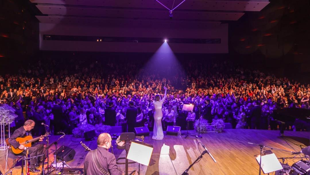 Danijela Martinović održala je koncert u dvorani Vatroslava Lisinskog