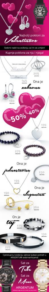 Ideje za Valentinovo: top srebrni nakit na sniženju od 70 do 275 kuna!