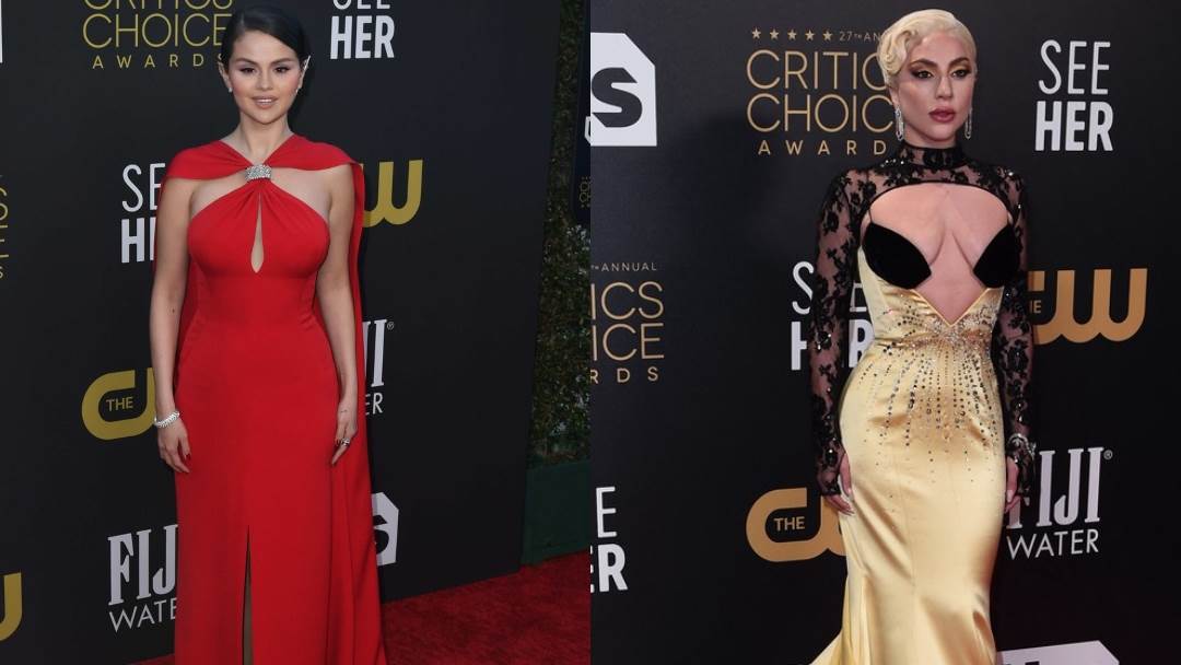 Selena Gomez i Lady Gaga na dodjeli Critics Choice nagrada