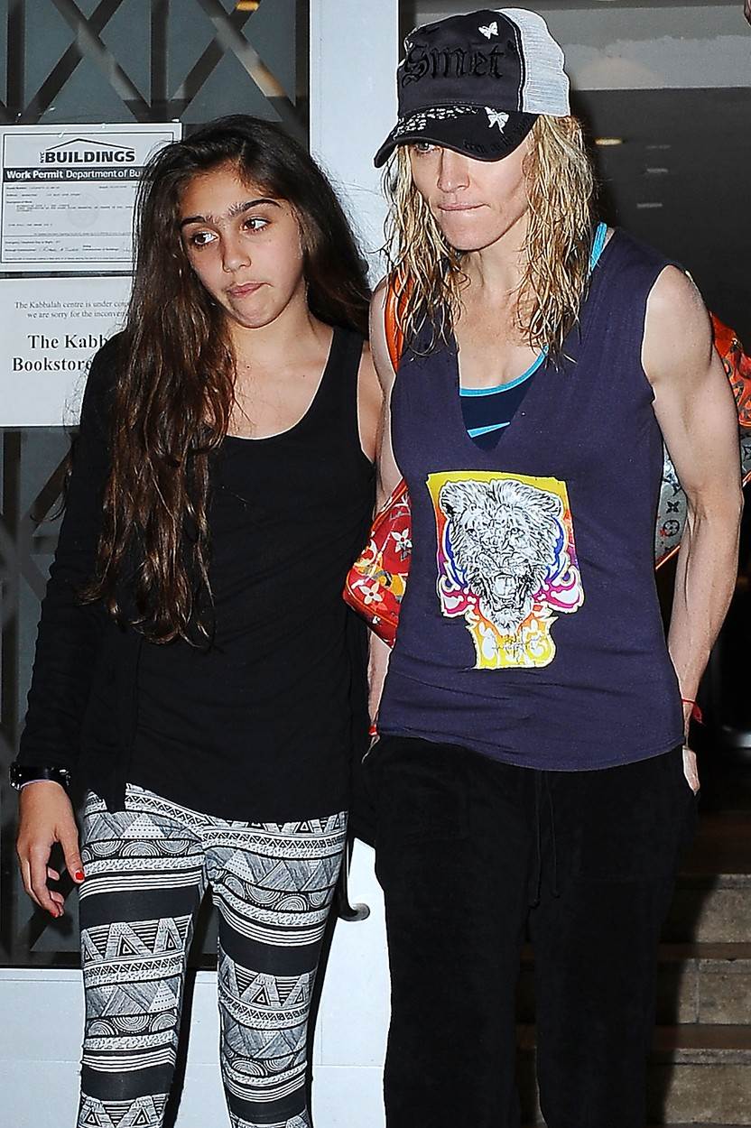 Madonna i Lourdes Leon