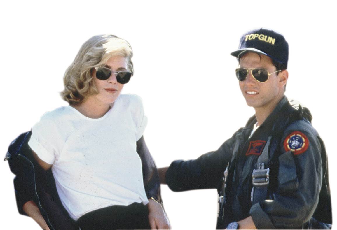 Kelly McGillis i Tom Cruise