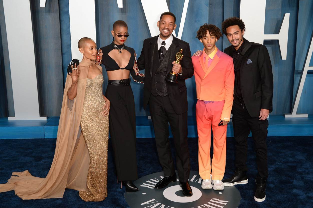 Will Smith i Jada Pinkett Smith su s djecom bili na Vanity Fair partyju nakon dodjele Oscara