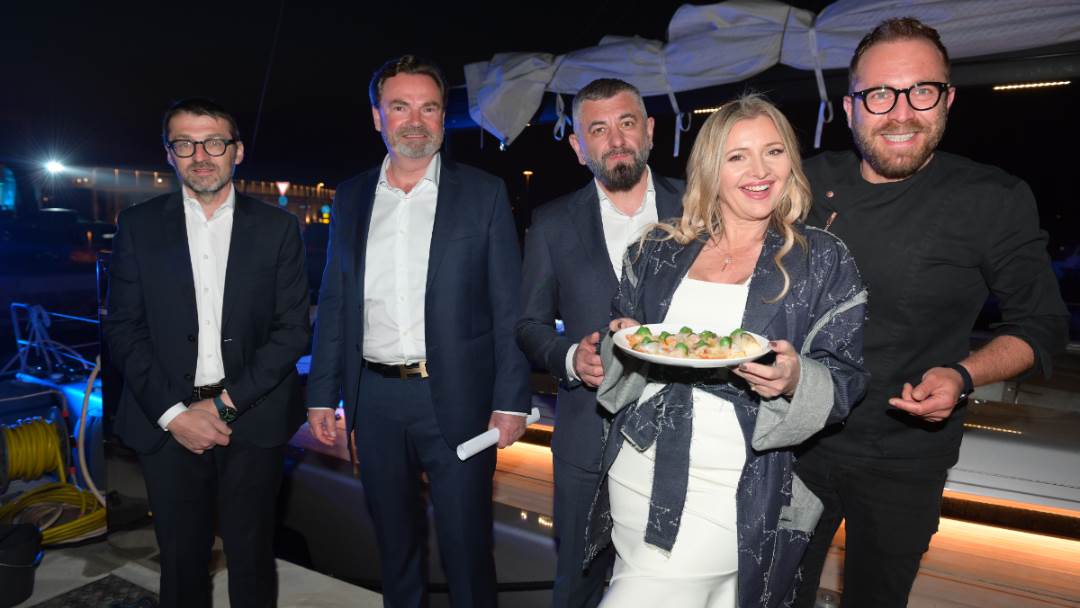 Snježana Mehun i Ivan Pažanin na VIP BOAT SHOW-u