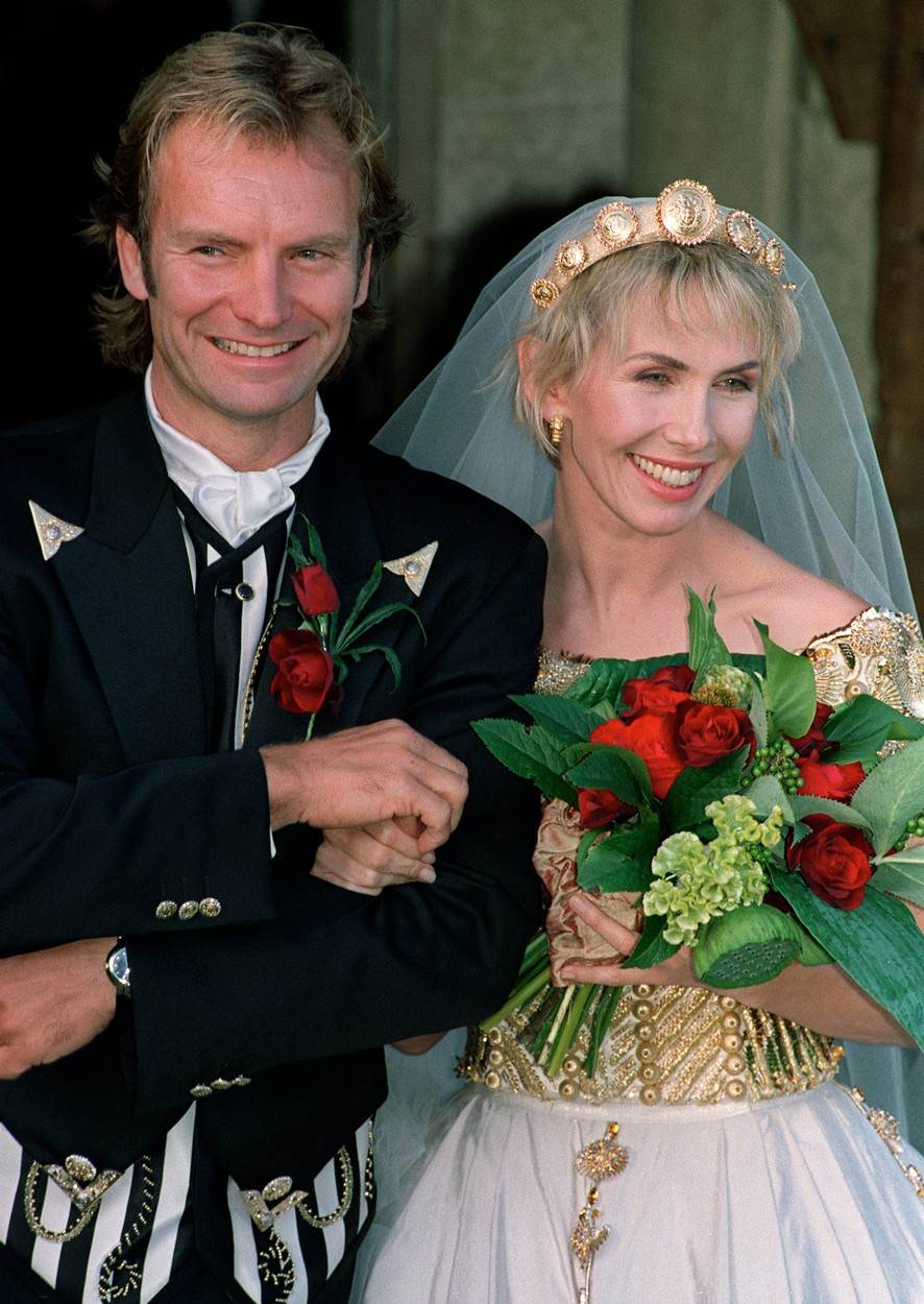 Sting i Trudie Styler na njihovom vjenčanju