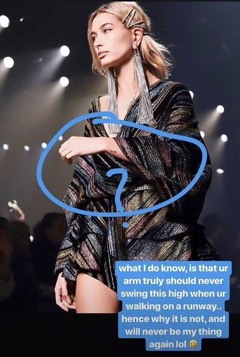 Hailey Bieber je 2019. dala naslutiti da odustaje od modnih pista