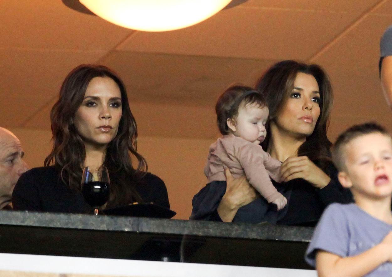 Eva Longoria i Victoria Beckham